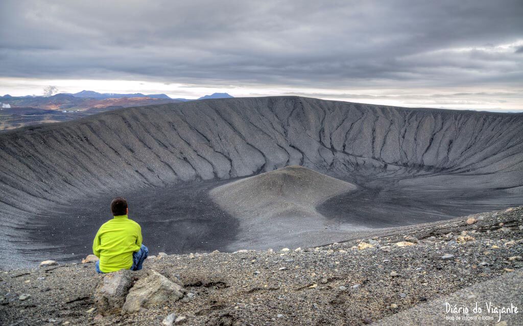 Hverfjall, o vulcão adormecido há 3000 anos | Islândia