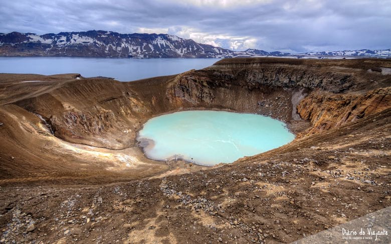 Askja, e a caldeira vulcânica Víti | Islândia
