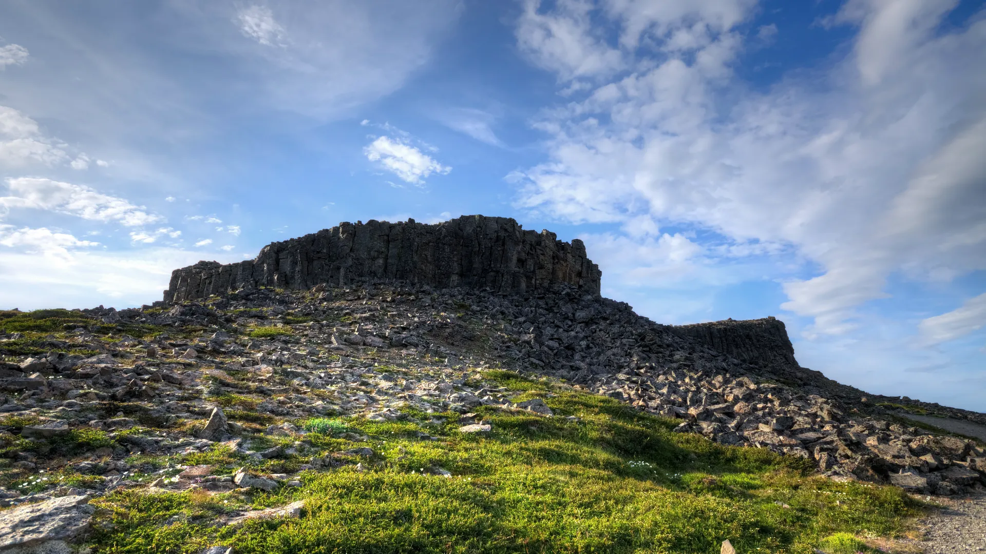 Borgarvirki, Islândia