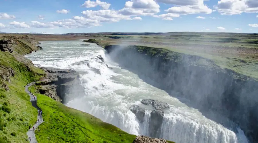 Gullfoss, Lugares Imperdíveis para Visitar na Islândia
