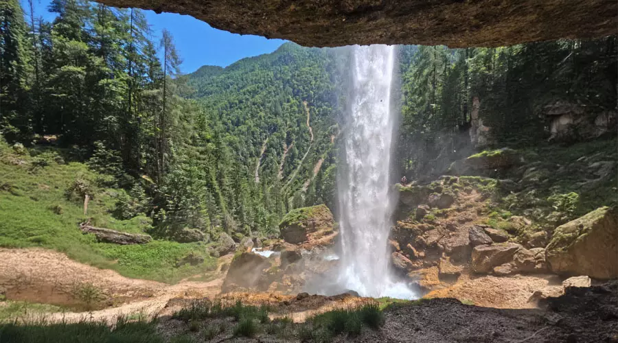 Cascata Peričnik, Eslovénia