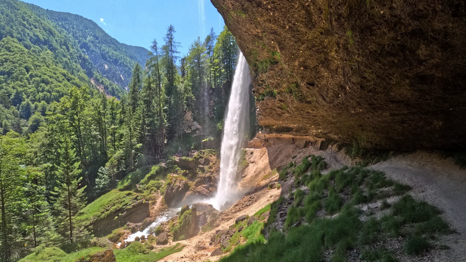 Cascata Peričnik, uma das mais impressionantes da Eslovénia