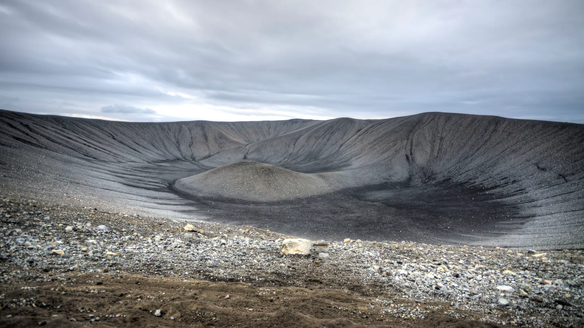 Hverfjall, Islândia