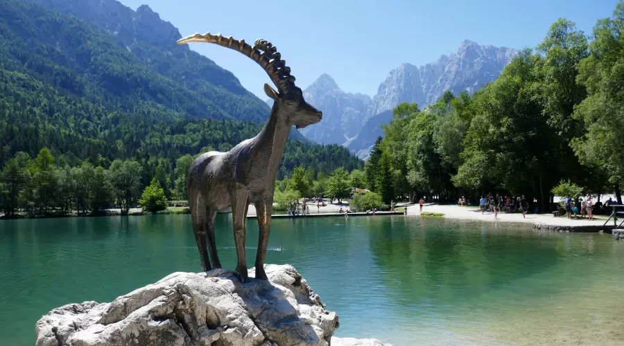 Lago Jasna, Eslovénia