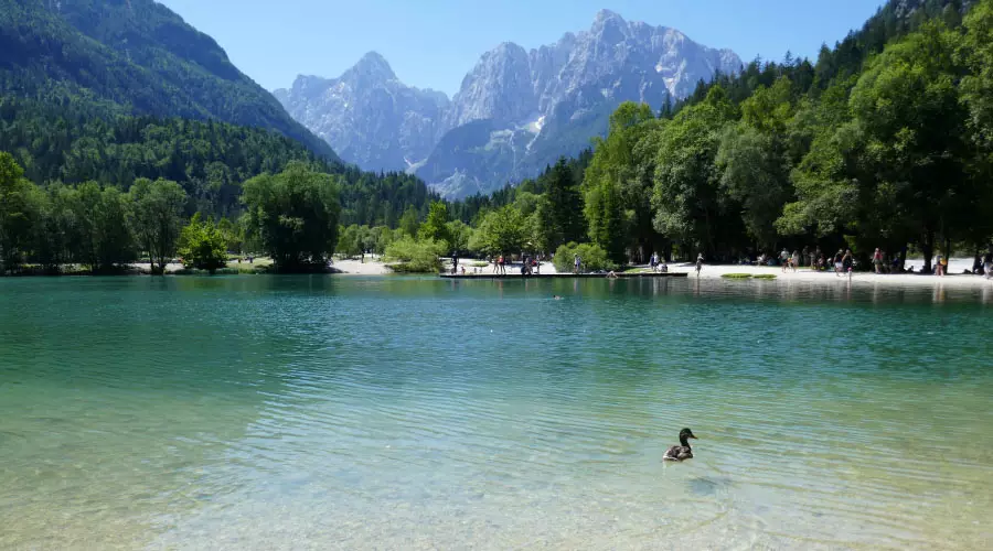 Lago Jasna, Eslovénia
