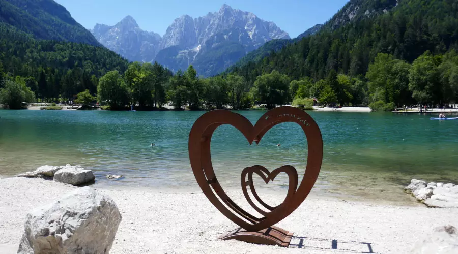 Lago Jasna, Eslovénia