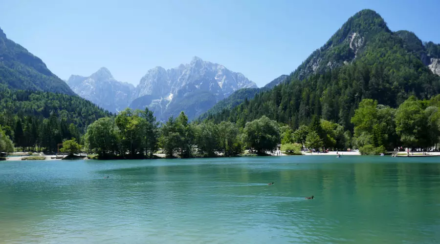 Lago Jasna, Eslovénia