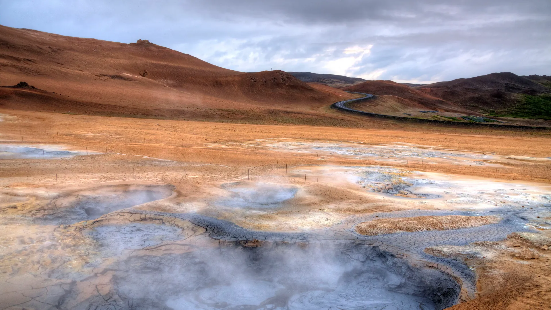 Námafjall, Islândia