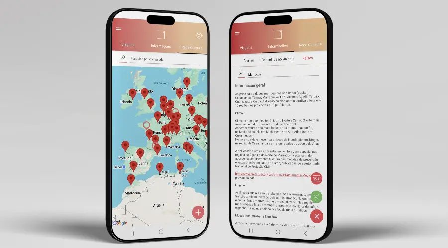 App Registo Viajante