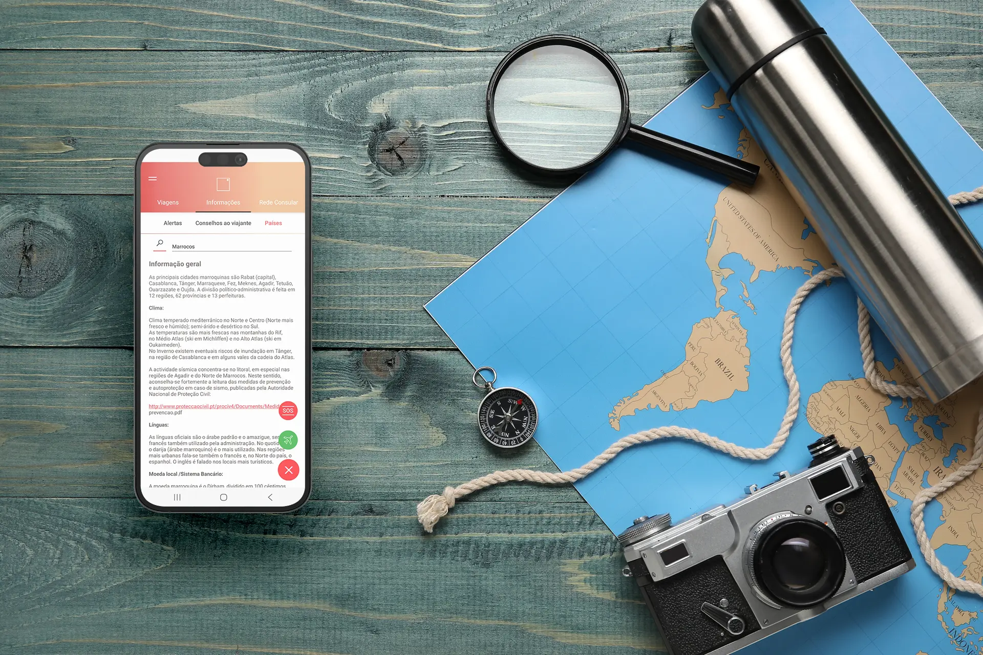 App Registo Viajante