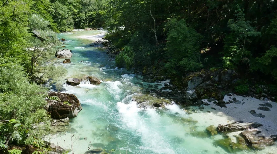 Rio Soča, Eslovénia