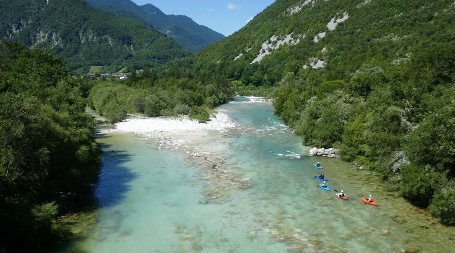 Rio Soča, Eslovénia