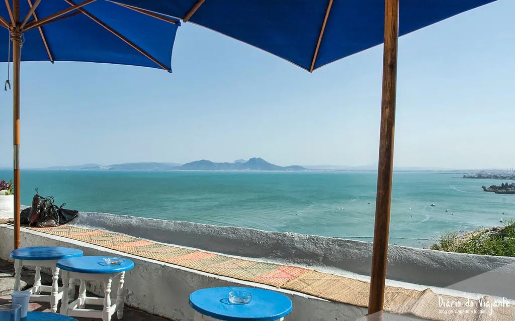 Sidi Bou Said, a aldeia branca e azul, Tunísia