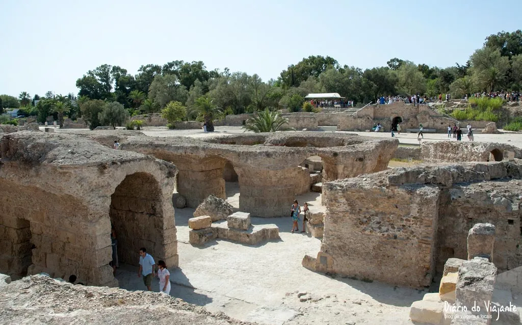 Termas de Cartago, Tunísia