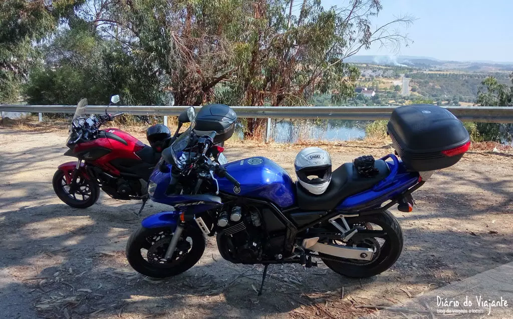3 dias pelo Alto Alentejo e Beira Baixa, Viagem de Mota