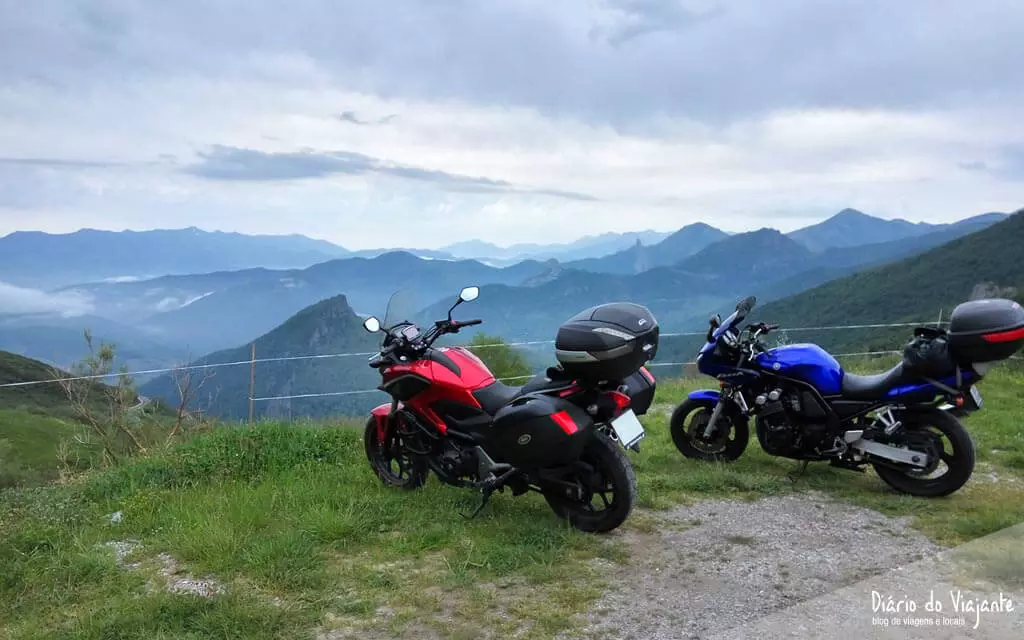 De Lisboa aos Picos da Europa, Viagem de Mota