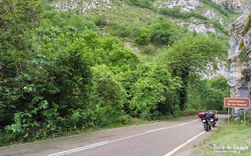 De Lisboa aos Picos da Europa, Viagem de Mota