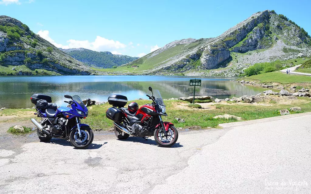 De Lisboa aos Picos da Europa, Viagem de Mota